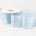 Sheer Ribbon (6K24) / Width 4cm Length 18m / Light Blue