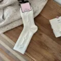 One Size / Cream White - French Pattern