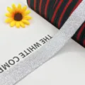 Ancho 1.5cm (50 Yardas/Paquete) / Plateado