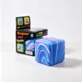 5cm / Texture Fluide Glaçon au Maltose / Sac OPP / Bleu