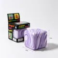 5cm / Texture Fluide Glaçon au Maltose / Sac OPP / Violet