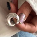 Matte Moon Ring / Silver