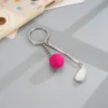 Golf Pendant / Rose Red