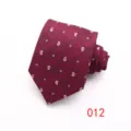 Wine Red Paisley Small Dot Style (012)