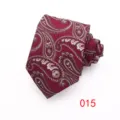 Wine Red Light Brown Paisley Style (015)