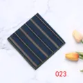 Navy Green Gray Red Stripe (023)