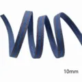 Stil 13 (10mm) / 1 Yard / Blau