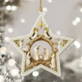 Christmas star pendant