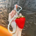 Red - Seedless Simulated Strawberry Pendant