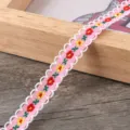 Stile P Base Rosa Bordo Bianco (SH51382) / 1.3cmx2m