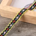 Stile Q Base Nera Bordo Giallo (SH51382) / 1.3cmx2m