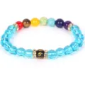 19cm 8mm / Blaues Glas (Einzeln)