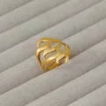 Hollow Leaf Style (JR100756) / Gold