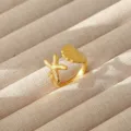 Starfish Shell Style (JR100470) / Gold