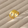 Double Layer Cross Style (JR100472) / Gold