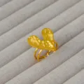 Hammered Heart Style (JR100725) / Gold