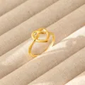 Heart Knot Style (JR100770) / Gold