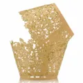 Butterfly Flower (JGW003) / Pearlescent Beige Gold