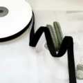 1cm Single-Sided Flocked Ribbon (9m)