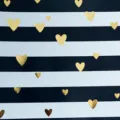 Cœur à Rayures / 50*70cm