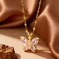 Butterfly Pendant (X09101) / Gold