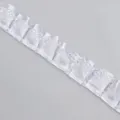 Blanco 029# / Cinta de Poliéster 2.5cm + 2m Encaje / Blanco