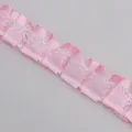 Rosa 123# / Cinta de Poliéster 2.5cm + 2m Encaje / Rosa