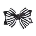 Style 4 (Black And White Striped Bat Bow)