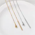 0.9 Ronde Slangenketting met Kralen / Staalkleur