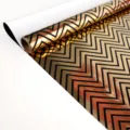 Chevron Nero Oro