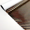 Schwarz Gold Diagonal