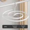 Rond Blanc (Lot de 3) / 9.9mm Épaisseur/2m Long