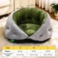 S (48*42cm) / Nido Avvolgente / Patchwork Grigio Verde