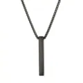 Rectangular Pendant Only (Without Chain) / Black