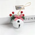 Style Cloche Ronde de Noël / Blanc