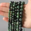 6mm (60 Pieces/String) / Ruby in Zoisite