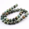 6mm (60 Pieces/String) / African Turquoise