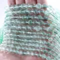 6mm (Approx. 60 Pieces/String) / Natural Green Fluorite