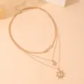 Layered Necklace / Gold