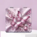 Purple Pink Floral Butterfly (XYHH01390)