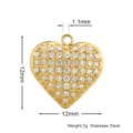 Full Rhinestone Heart