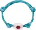 Strass Rosenquarz Armband