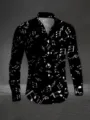 S / Top / Black Vintage Music Note Style (FS004V) / Black