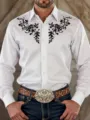 S / Tops / White Retro Floral