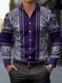S / Top - Purple Paisley Floral (FS0054)