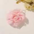 Close-up of a layered pale pink sheer flower with softly ruffled, translucent petals - Style 32(A76-4-51-56) / 1 Piece Pack