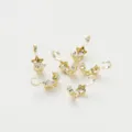 Star / 20 Pieces (4.8x10mm) / 14K Gold