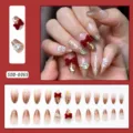 Christmas Brown Gradient 3D Bow Style (SDD-0065)