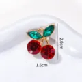 Cerise Incrustée de Strass (A15-12)