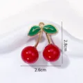Grande Cerise Émail Rouge (A15-17)